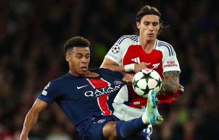 Il PSG perde il suo primo vertice stagionale contro l’Arsenal