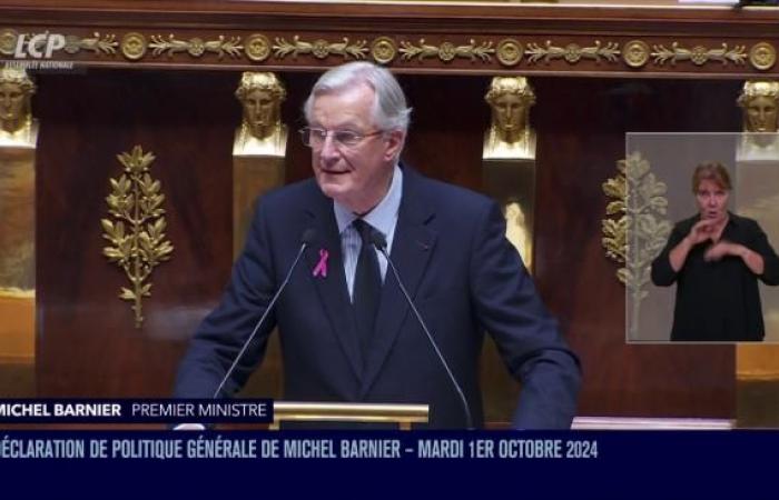 Di fronte a un’Assemblea “divisa come mai prima d’ora”, Michel Barnier sostiene un “nuovo metodo”