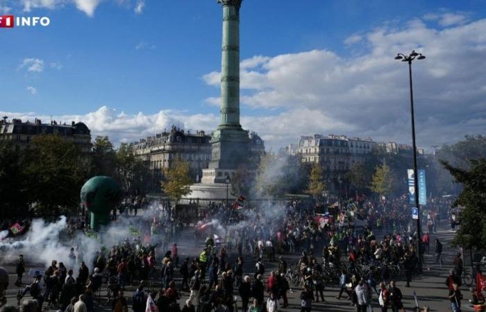 170.000 manifestanti secondo la CGT, 95.000 secondo l’Interno