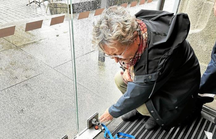 A Quimper, la sua dichiarazione al Museo delle Belle Arti gli ha permesso di dare un ultimo giro di chiave prima del lavoro