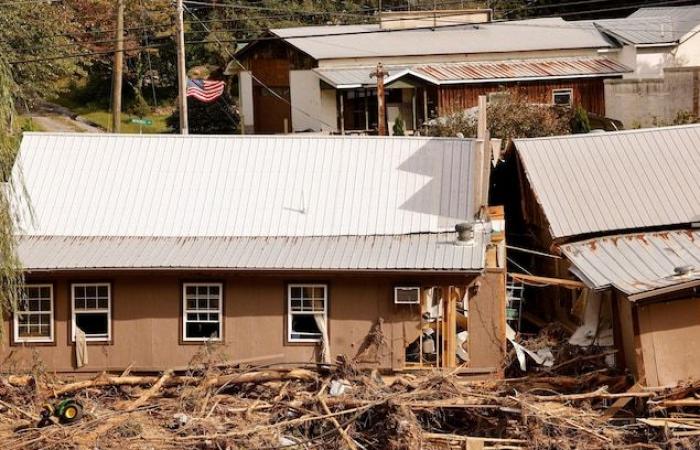 L’uragano Helene invade la campagna americana