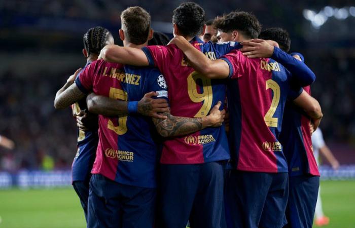 I punteggi della manita inflitta dai blaugrana in Champions League