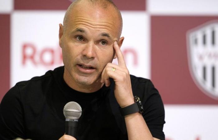 Andres Iniesta si ritira dal calcio all’età di 40 anni