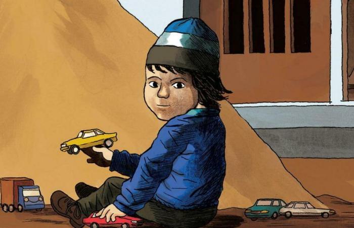 il lato inferiore del fumetto al quale ha collaborato Jean-Marie Villemin