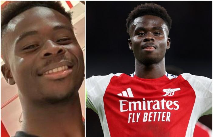 Bukayo Saka sembra aver risolto la sua faida con la leggenda dell’Arsenal