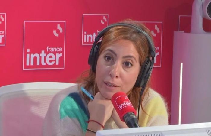 Léa Salamé ha inscatolato in diretta su France Inter