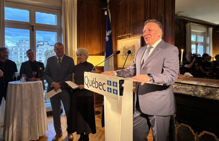 Missione di François Legault in Francia