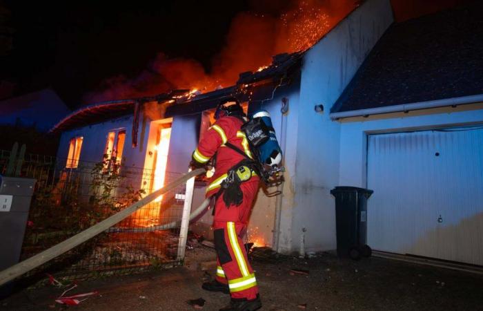 un incendio reclama la vita di una persona