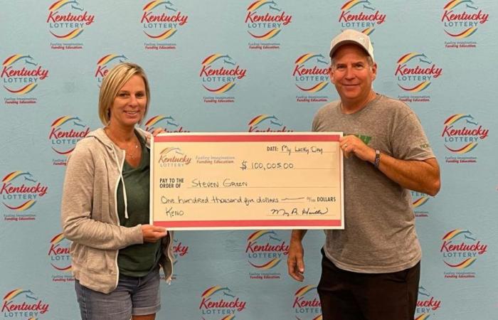 Una coppia dell’Ohio vince alla grande alla lotteria del Kentucky