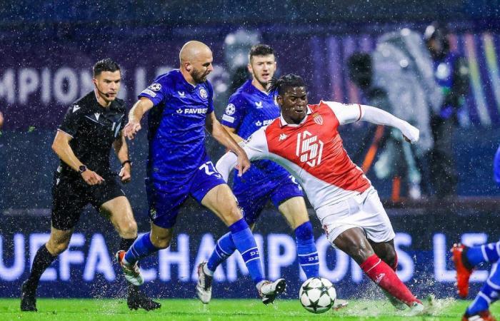 Il Monaco strappa un punto nel girone di Zagabria