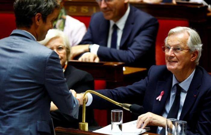 cigolante, Barnier promette ad Attal di essere “attento alle sue proposte per far fronte al deficit che ha riscontrato”