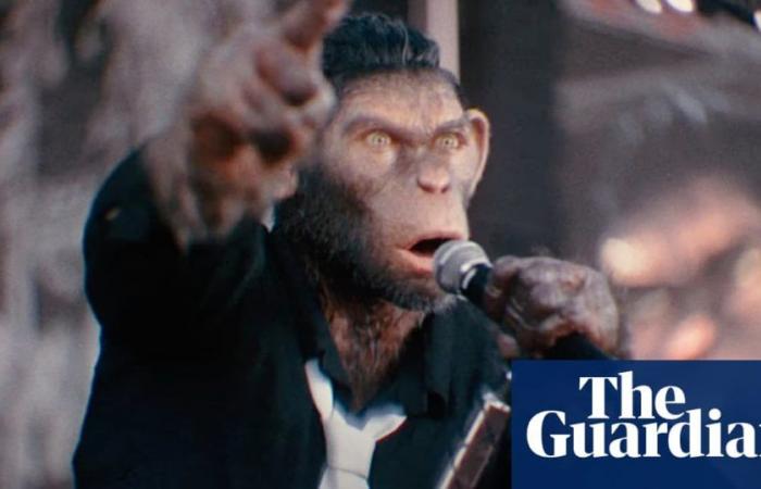 Better Man: guarda Robbie Williams nei panni di una scimmia CGI nel primo trailer del film biografico