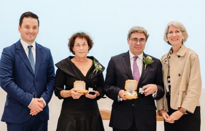 Pierre Noreau riceve il Premio della Giustizia