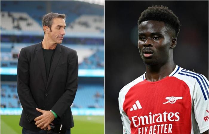 Bukayo Saka sembra aver risolto la sua faida con la leggenda dell’Arsenal