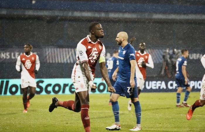 L’AS Monaco pareggia nel finale della partita contro la Dinamo Zagabria