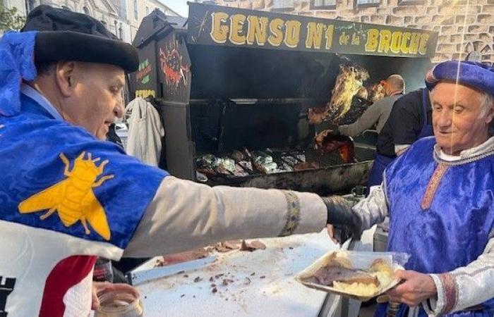 750 persone hanno degustato il tradizionale manzo allo spiedo della settimana delle Cévenole d’Alès