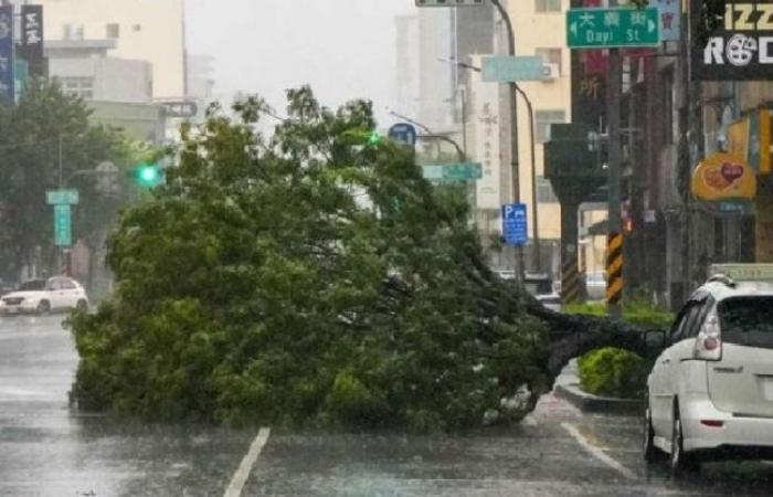 Il tifone Krathon lascia immagini devastanti nel sud di Taiwan!