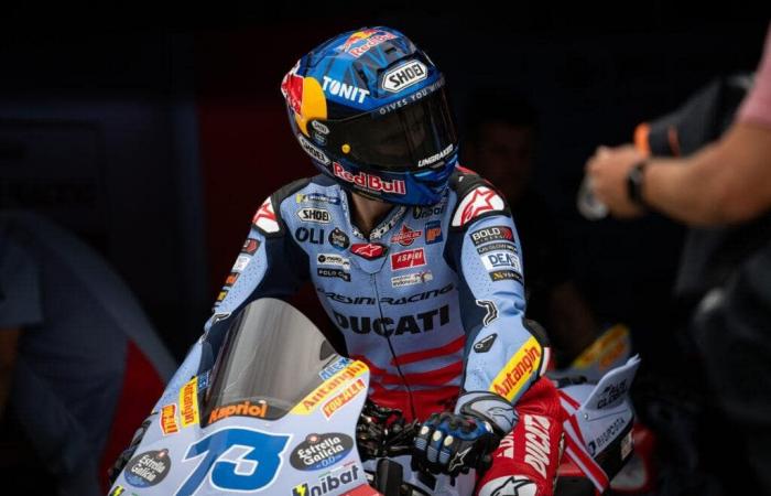 MotoGP, Giappone J1, Alex Marquez (Ducati/8): “c’era il treno di Marc ma io e Joan Mir ci siamo incontrati”