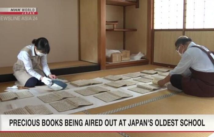 Libri preziosi in mostra nella “scuola più antica del Giappone”