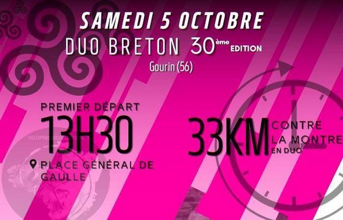 Gourin Le Duo Breton 5 ottobre 2024 partecipanti alla gara ciclistica