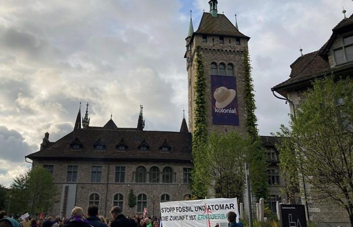 Manifestazione sul clima a Zurigo