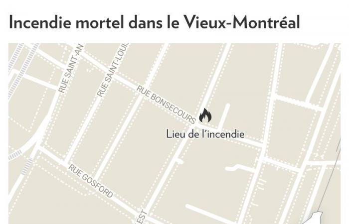 Vecchia Montreal | Un grande incendio avrebbe provocato due morti