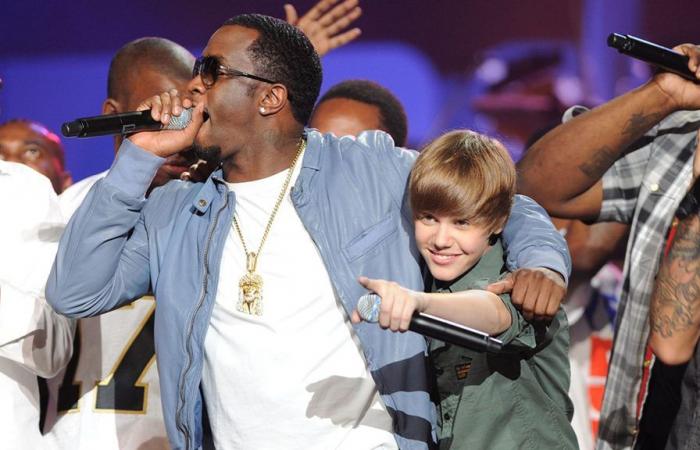 Diddy e Justin Bieber appaiono molto vicini in una serie di foto del passato