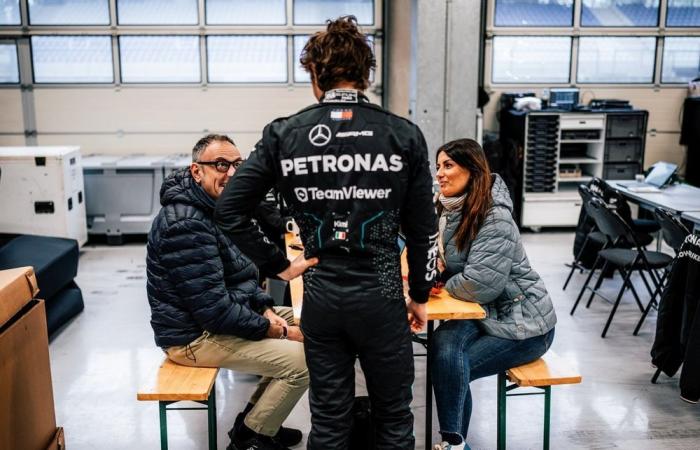 Dietro le quinte del primo test in F1 di Kimi Antonelli