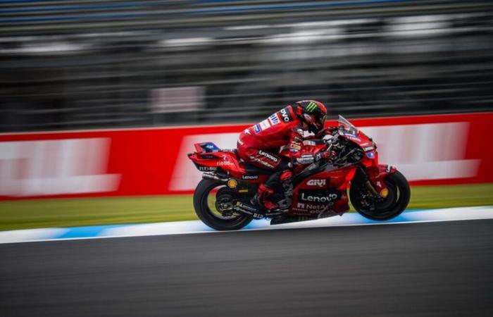 MotoGP, Giappone J1, Pecco Bagnaia (Ducati/7): “una giornata molto positiva, sono felice”