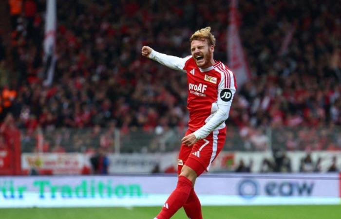 Yorbe Vertessen segna con l’Union Berlino che batte il Dortmund in Bundesliga