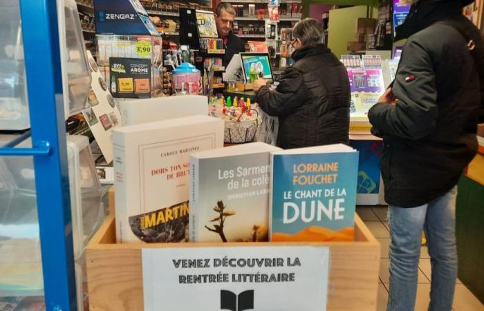 A Valentigney, il lavoro temporaneo della libreria si svolge tramite l’edicola