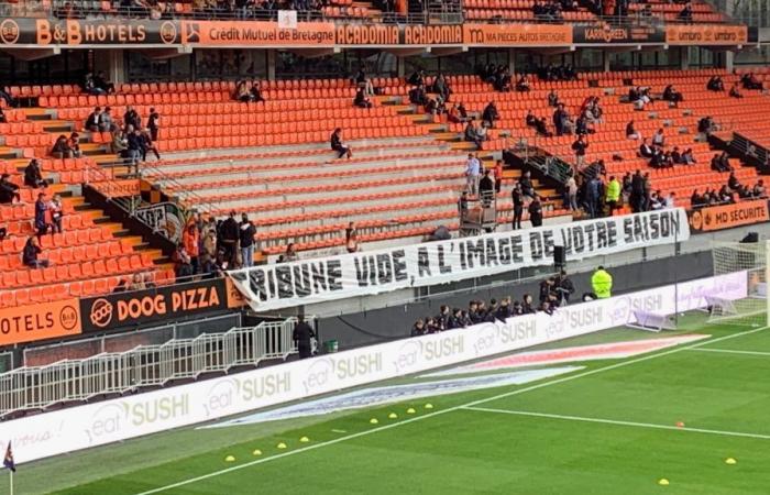 vietati gli spostamenti, i tifosi del Lorient hanno comunque potuto entrare nel parcheggio