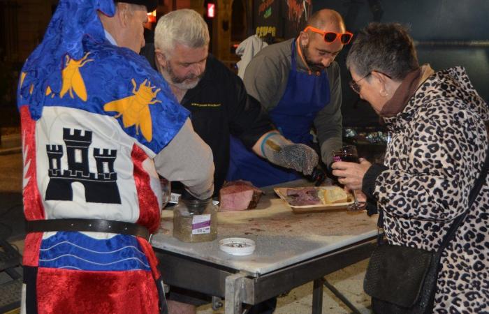 manzo allo spiedo e rogo di Fort Vauban nel menu di ieri sera