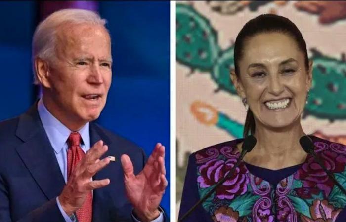 Joe Biden si congratula con la nuova presidente Claudia Scheinbaum