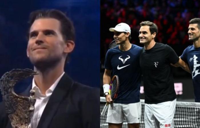 Tennis. ATP – Vienna – Dominic Thiem, il suo ultimo… l’omaggio di Nadal, Djokovic, Federer