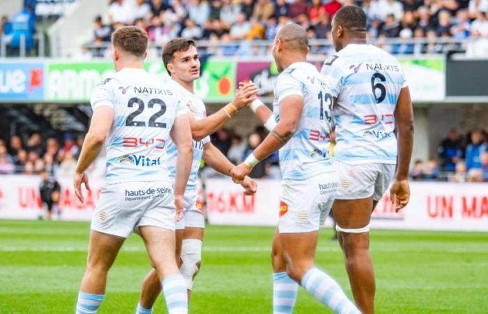 dolorante, il Racing 92 vince a Vannes