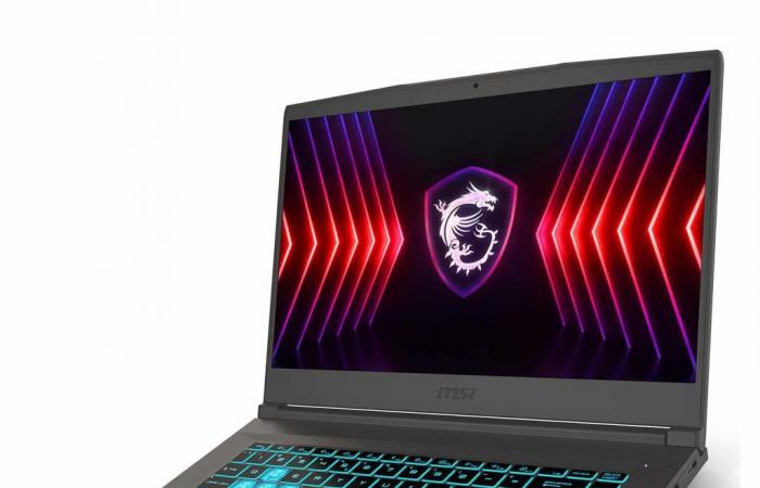 MSI Thin 15 B13VE-2282FR, laptop gaming sottile e leggero 15″ 144Hz Ultrabook Alluminio con RTX 4050 e Intel Core i5-13420H – LaptopSpirit