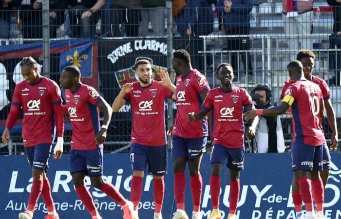 Il Clermont schiaccia il Guingamp, l’Ajaccio resiste in nove, il Lorient fa piovere il Caen