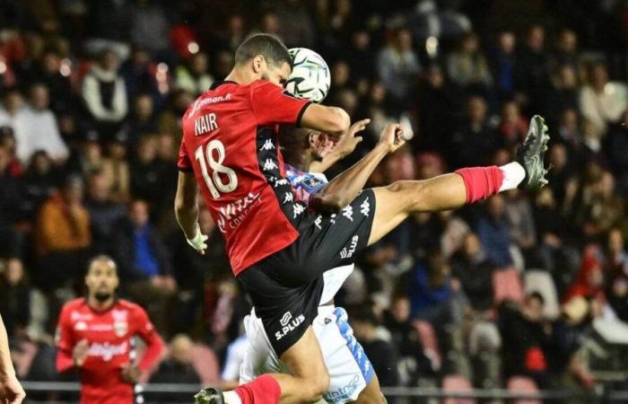 EAGuingamp. Vittima di un colpo alla tempia, Sohaib Nair costretto a restare in osservazione a Clermont