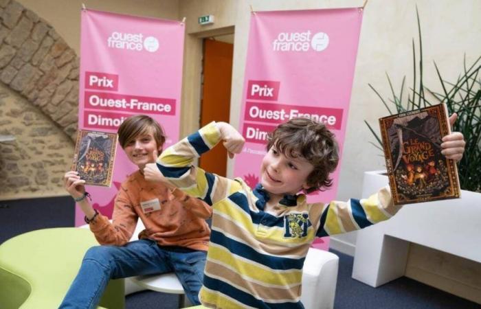 Premio Ouest-France Dimoitou 2024. Anthime e Vivien, due ligerini, hanno scelto il loro libro preferito