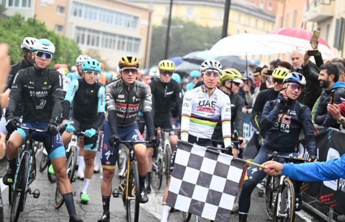 Ciclismo. Tour d’Émilie – Ancora Pogacar… Evenepoel e Roglic non hanno nemmeno finito!