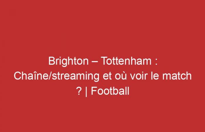 Brighton – Tottenham: canale/streaming e dove vedere la partita?