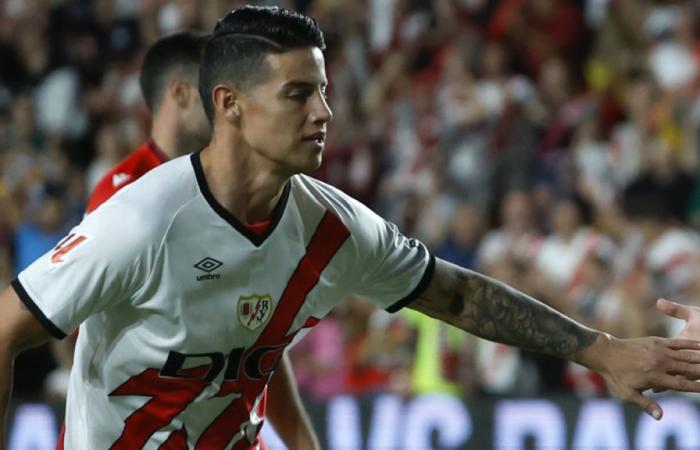 James è entrato e ha contribuito alla vittoria del Rayo su Valladolid