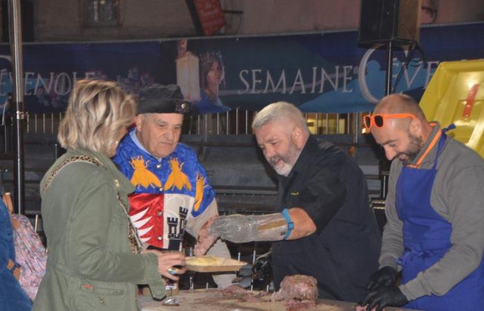 manzo allo spiedo e rogo di Fort Vauban nel menu di ieri sera