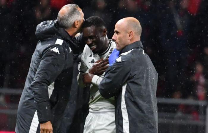 L’attaccante statunitense Folarin Balogun segna e si infortuna con il Monaco