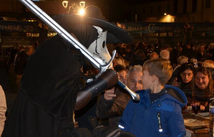 manzo allo spiedo e rogo di Fort Vauban nel menu di ieri sera