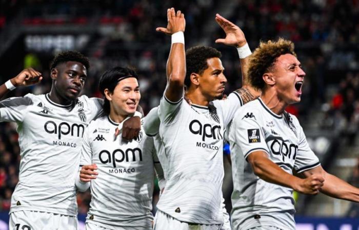 All’intervallo il Monaco guida il Rennes dopo un primo periodo ritmato