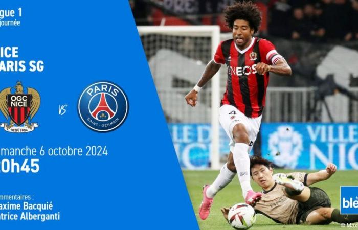 Ligue 1: vivi integralmente la partita OGC Nice – PSG su France Bleu Azur