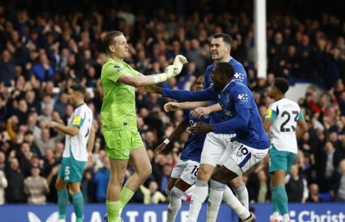 L’Everton sta facendo molto bene contro il Newcastle