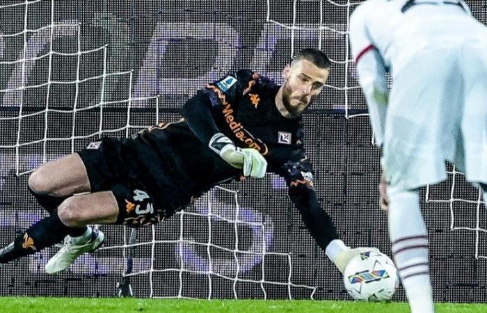 Fiorentina-Milan 2-1: De Gea abbagliante smentisce il Milan